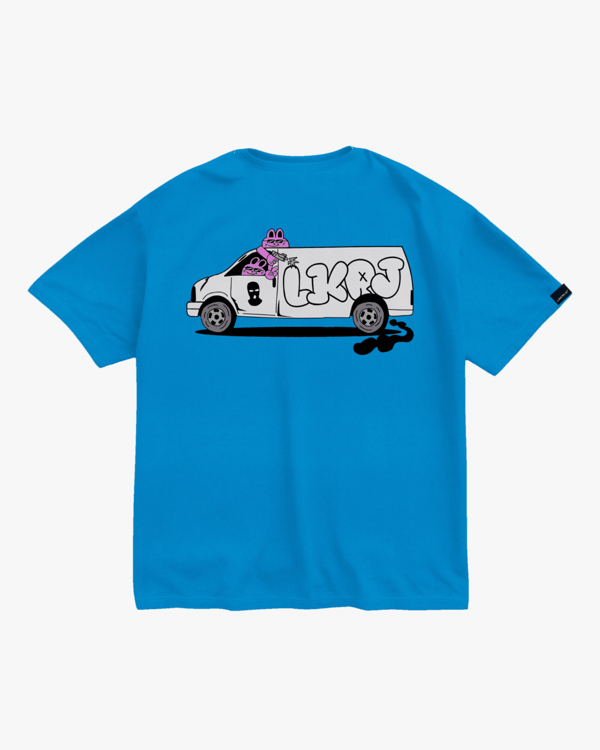 Camiseta 'Bad Bunnies' - Azul Celeste - Imagem 4