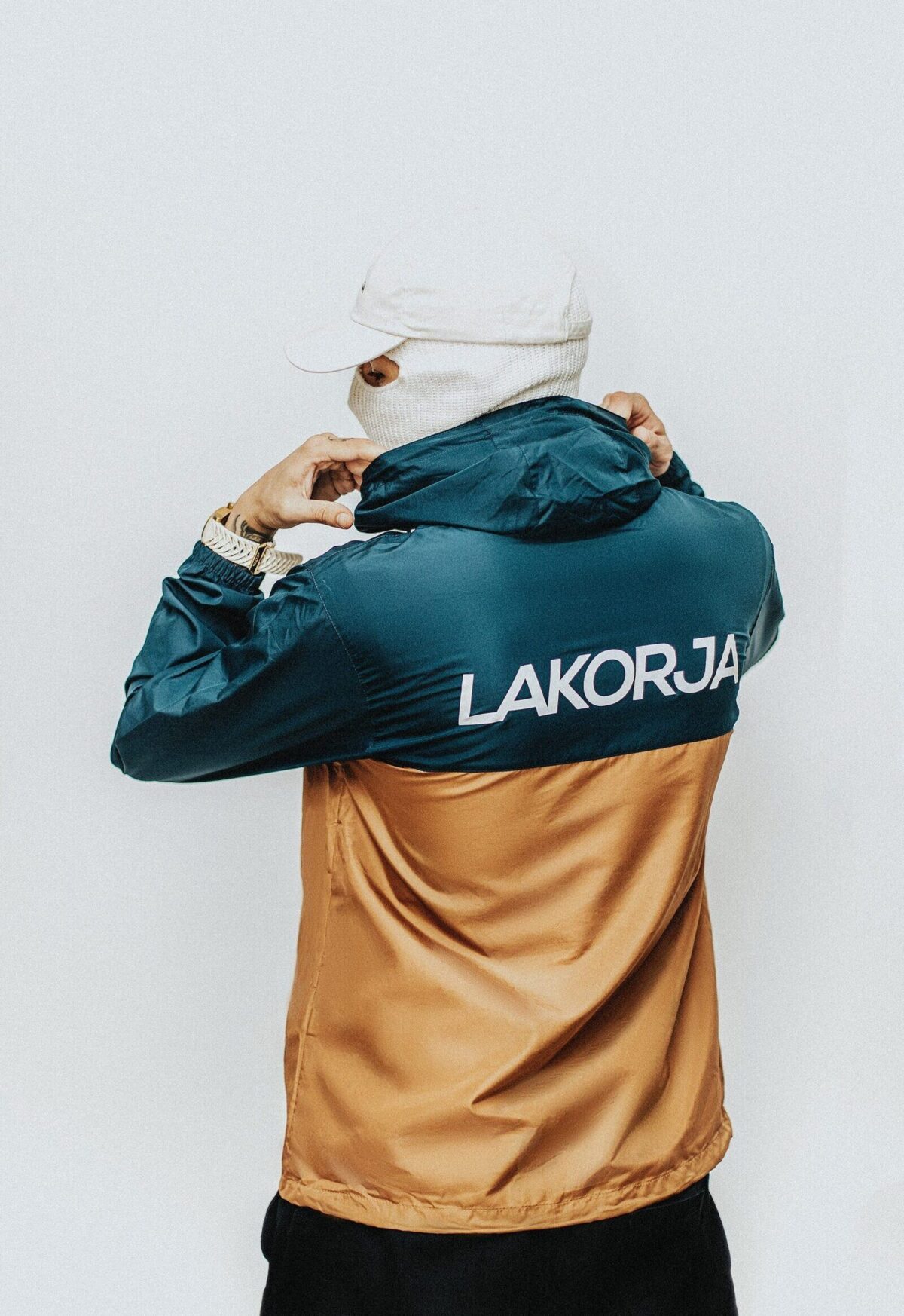 Corta-Vento Refletiva | Navy/Khaki - Imagem 1
