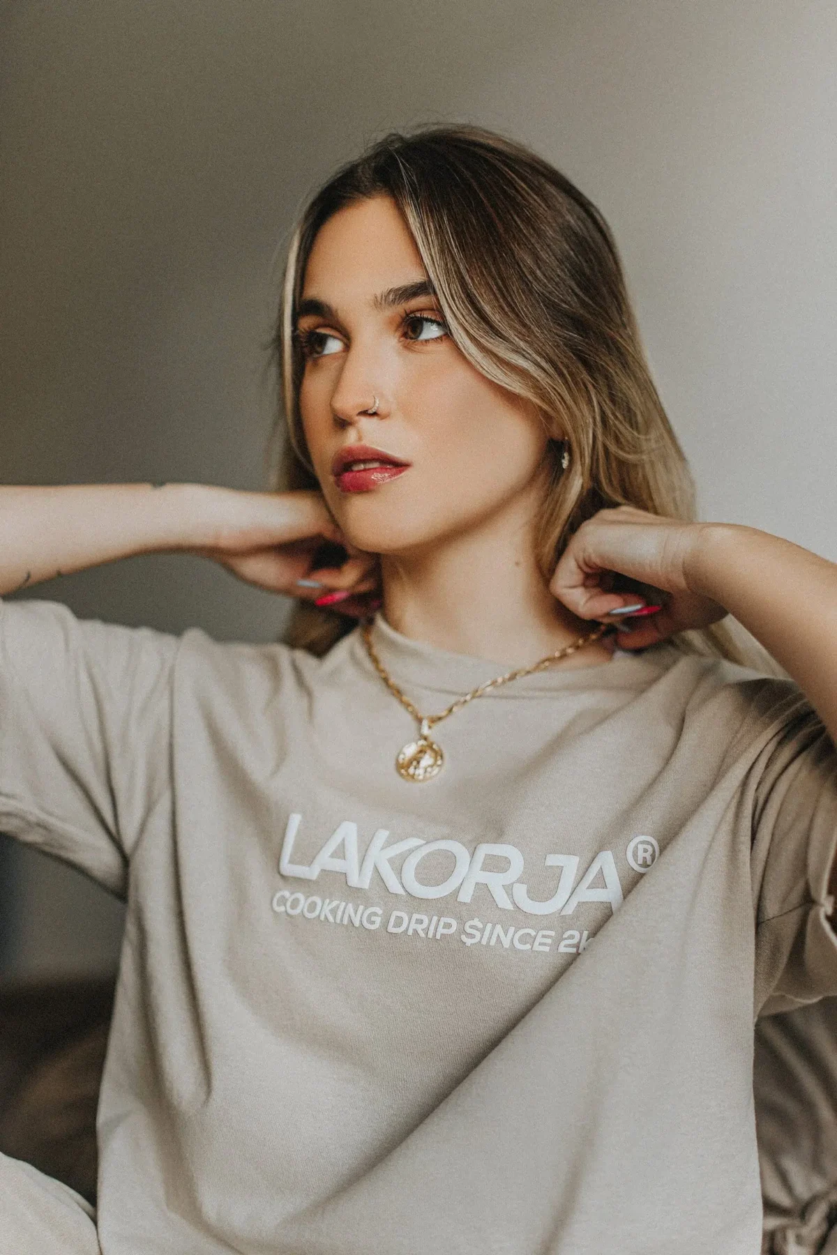 Camiseta Tubular Puff - Sand - Imagem 1