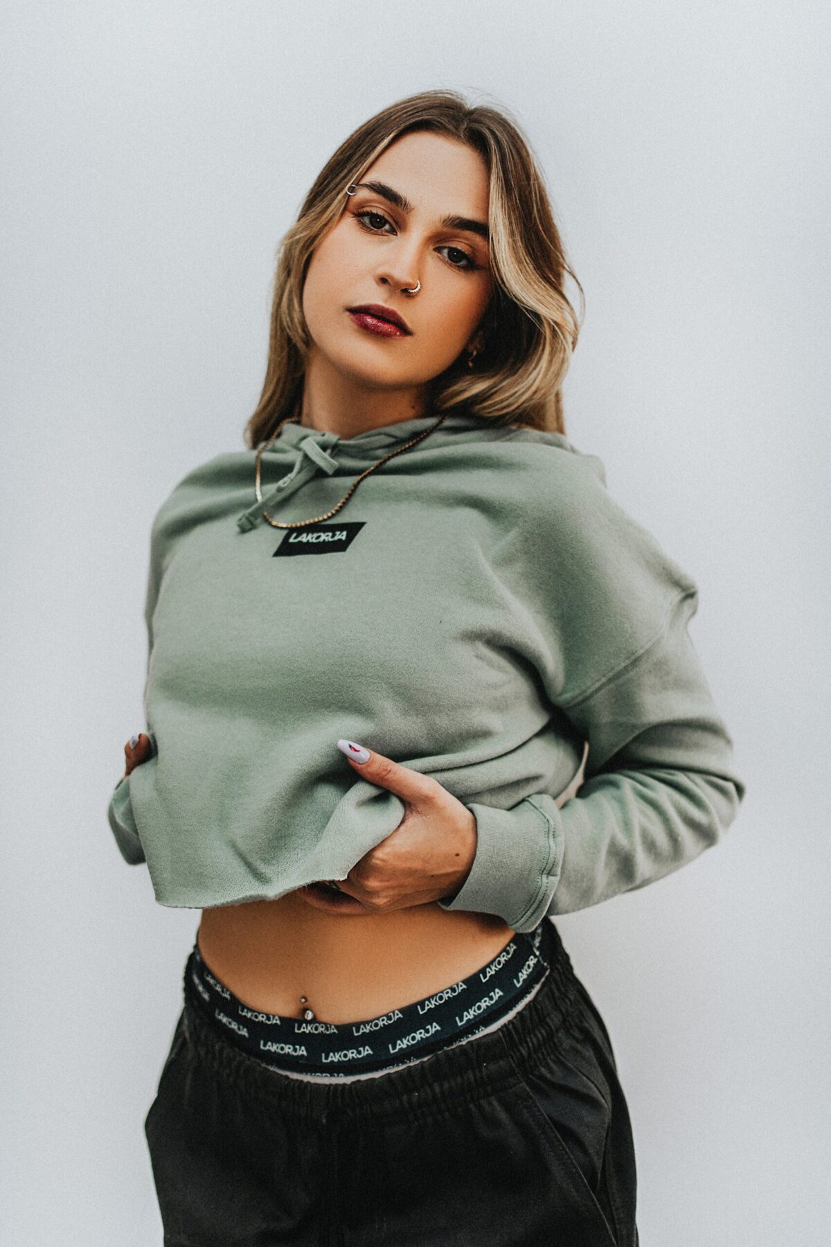 Cropped Moletom - Sage - Imagem 1