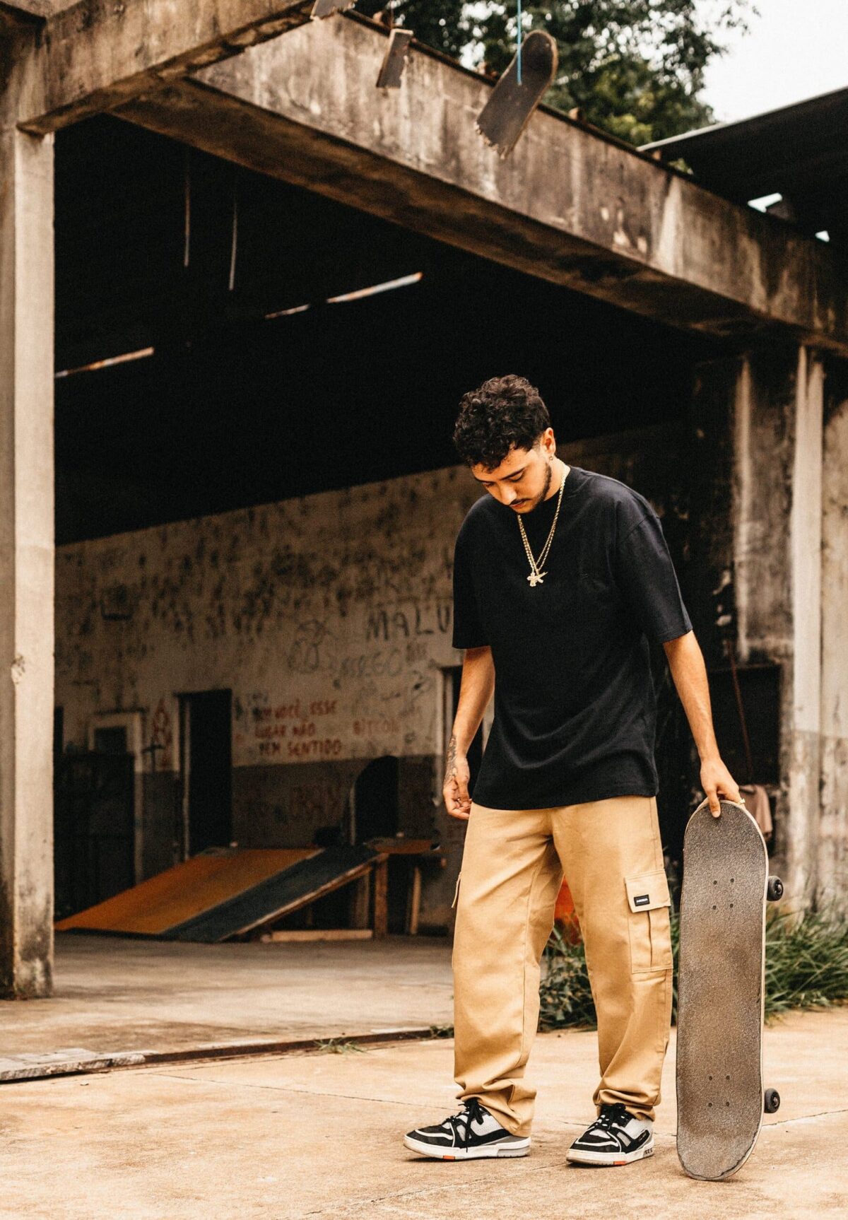 Calça Cargo Reta – Khaki - Imagem 4