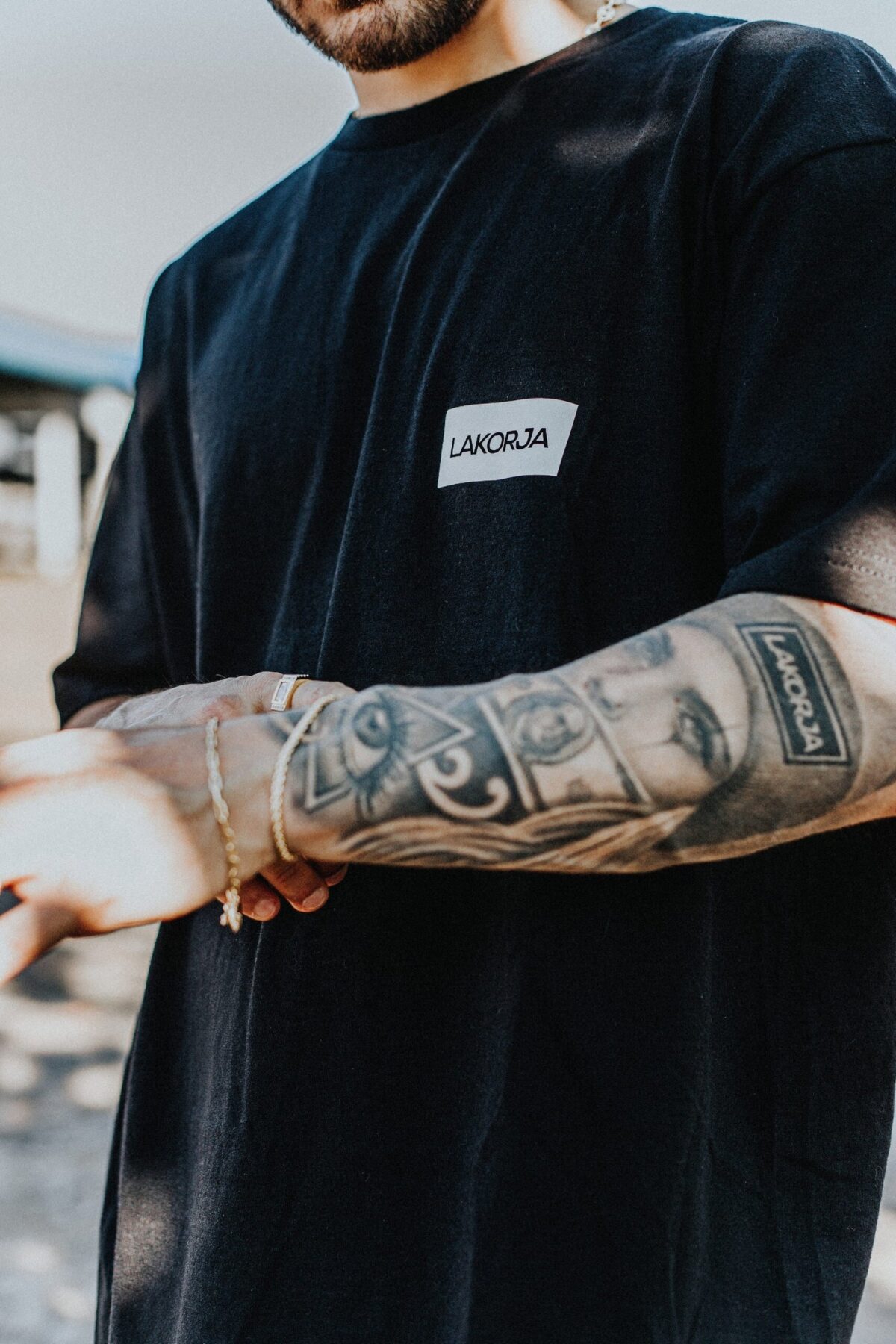 Camiseta Clássica Tubular | Preta - Imagem 1