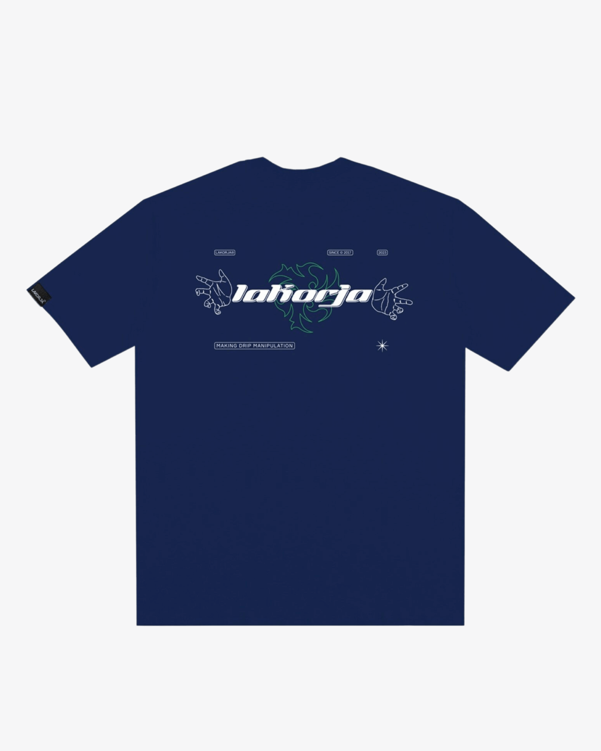 Camiseta Hand - Navy - Imagem 2